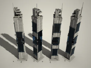 drapacz chmur09 Model 3D