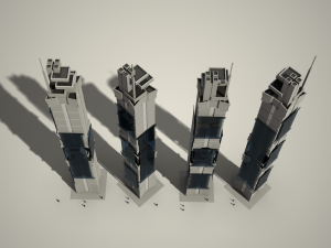 skyscraper09 3D 모델