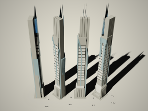 skyscraper10 3D 모델