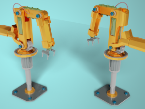 robot arm 3D Model
