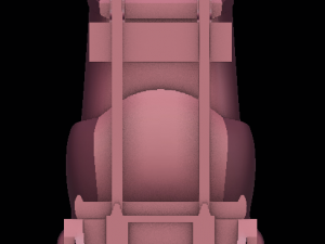 warehouse automated forklift 3D Model