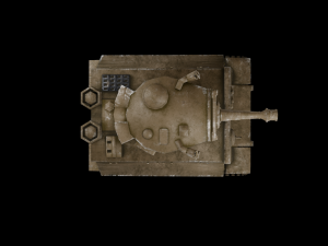 mini tiger tank 3D Model