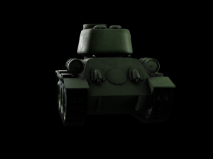 miini t34 tank 3D Model