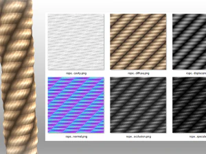 gratis activa betegelde touwtextuur CG Texturen