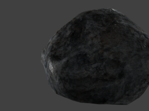 realistic lowpoly rock 3Dモデル
