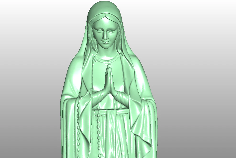 maria statue 3D Print Model .c4d .max .obj .3ds .fbx .stl .blend 