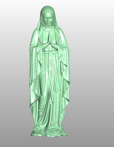 Download maria statue 3D Model