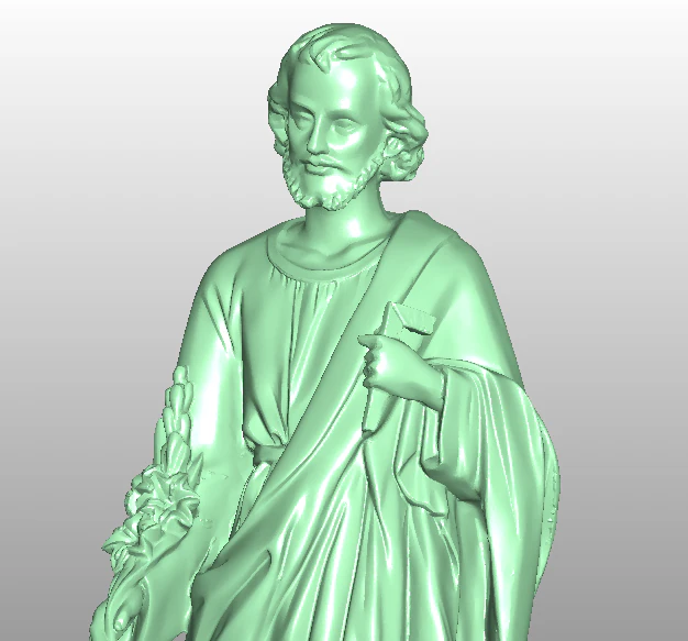 jesu statue 3D Print Model .c4d .max .obj .3ds .fbx .stl .blend 