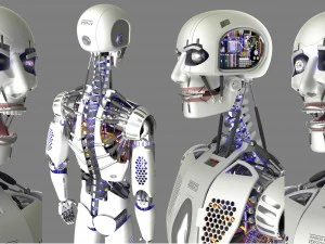 humanoid robot 3D Model