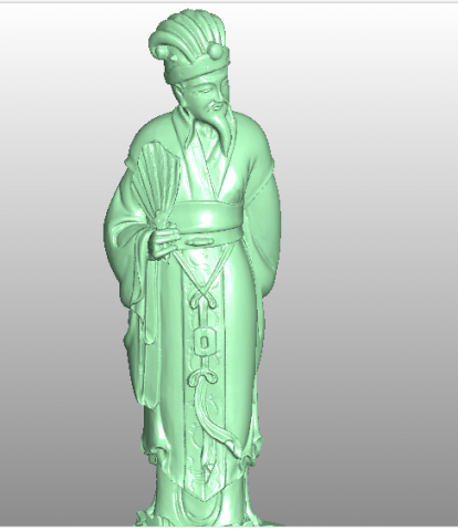 kongming 1 3D Модель .c4d .max .obj .3ds .fbx .stl .blend 