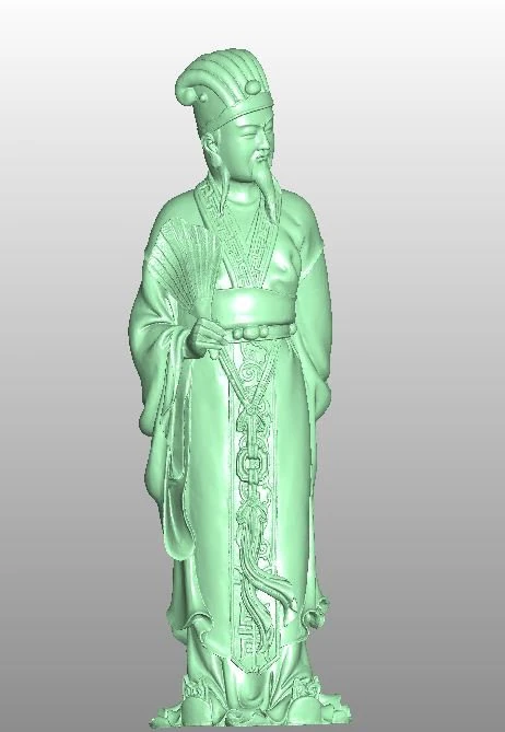 kong ming 2 3D Model .c4d .max .obj .3ds .fbx .stl .blend 