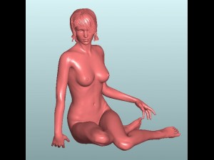nude girl 5 3D Print Model