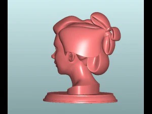 japanese geisha 3D Print Model