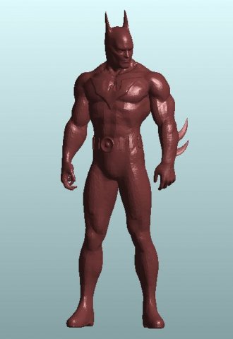 batman 3Dプリントモデル .c4d .max .obj .3ds .fbx .stl .blend 