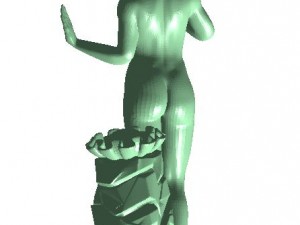 nude girl 6 3D-printmodel