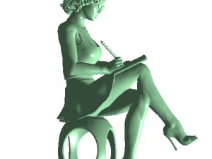 nude girl 7 3D Print Model