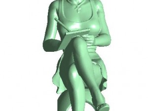 Nue girl 7 3D 프린트 모델