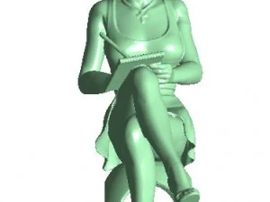Nue girl 7 3D Print Model