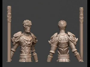 monkey king and buddha maitreya 3D Print Model