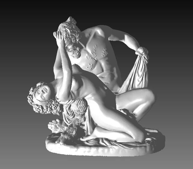 violated female priest 3D Print Model .c4d .max .obj .3ds .fbx .stl .blend
