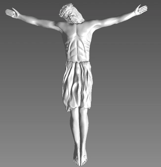 jesu on the cross 3 3D Print Model .c4d .max .obj .3ds .fbx .stl .blend 