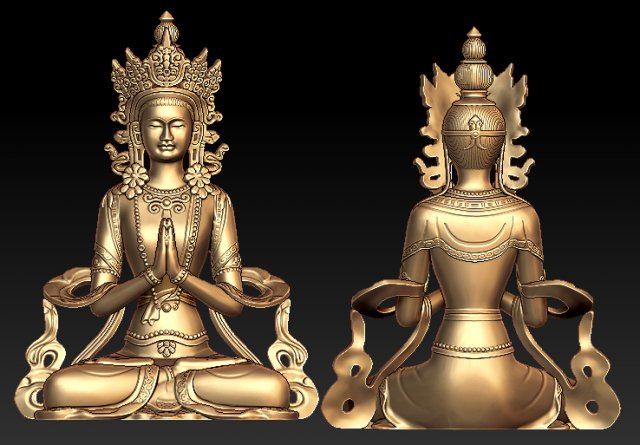 thailand buddha Modelo de Impressão 3D .c4d .max .obj .3ds .fbx .stl .blend 