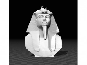 tutankhamun 3Dプリントモデル