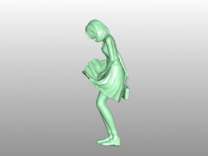 sexy girl Modelo de Impressão 3D