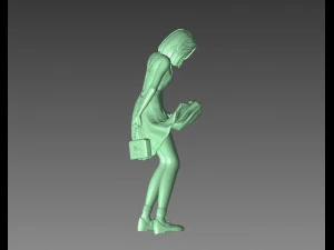 sexy girl 3D Print Model