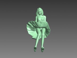sexy girl Modelo de Impressão 3D
