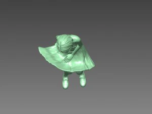 sexy girl 3D Print Model