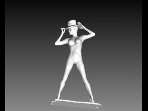 Girl 3D 打印模型