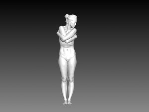 nude girl 3D Print Model