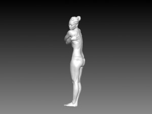 nude girl Modelo de Impressão 3D