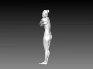 nude girl 3D Print Model