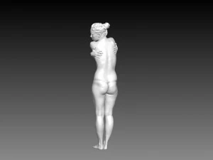 nude girl 3D Print Model