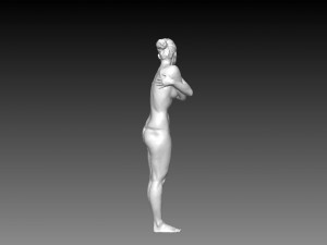 nude girl Modelo de Impressão 3D
