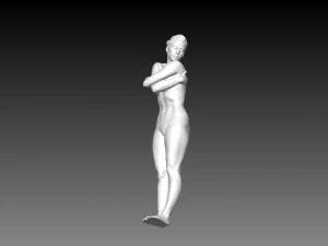 nude girl 3D Print Model