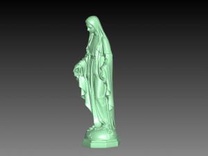 maria statue 3D 打印模型
