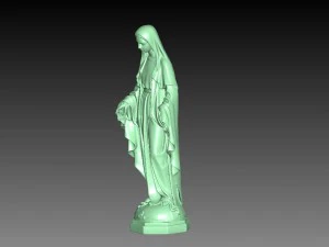 maria statue 3D Print Model