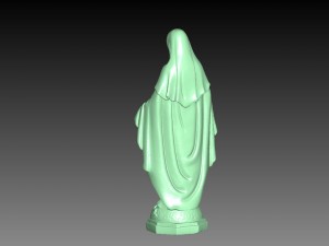 maria statue 3D 打印模型