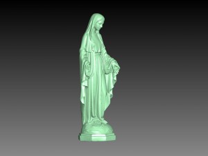 maria statue 3D 打印模型