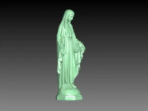maria statue 3D Print Model