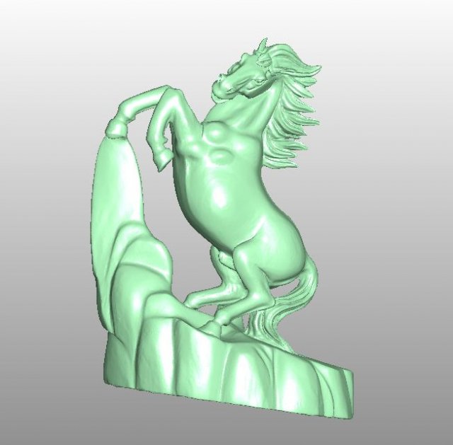 horse 3D प्रिंट मॉडल .c4d .max .obj .3ds .fbx .stl .blend 