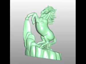 paard 3D printmodel