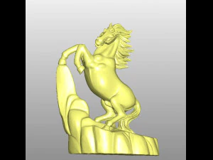 cheval Modèles 3D en vedette