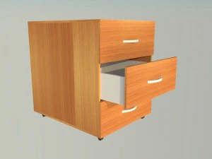office cupboard 3D Model