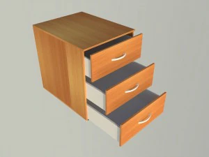 office cupboard 3D Model