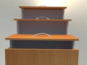 office cupboard 3D Model