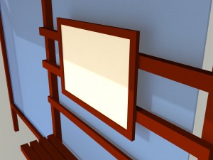 bus stop Modello 3D